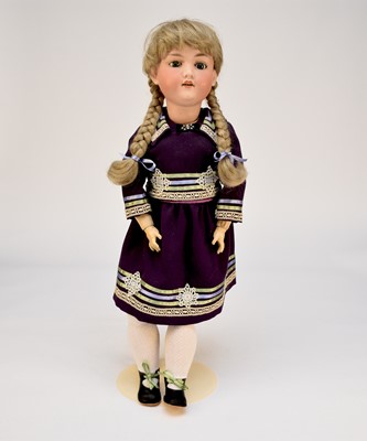 Lot 574 - An Armand Marseille bisque headed doll