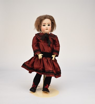 Lot 575 - A Simon & Halbig bisque-headed doll