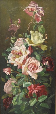 Lot 385 - Charles Howson Bennett (fl. early 20th century). A Still Life of Roses