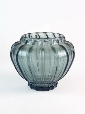 Lot 208 - Daum glass vase, mid-20th century