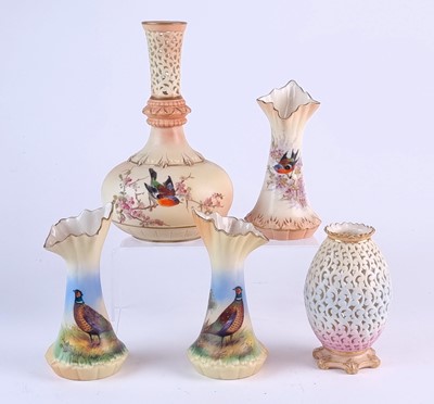 Lot 217 - Locke and Co Worcester porcelain