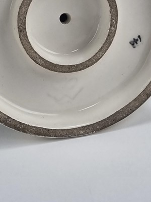 Lot 278 - A Goebel Art Deco figure and a Vienna-style comport dish