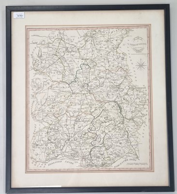 Lot 1076 - BOWEN, Emanuel, An Accurate Map of Shropshire