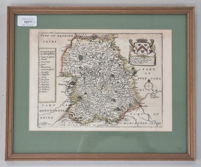 Lot 1077 - MAPS OF SHROPSHIRE and Worcestershire