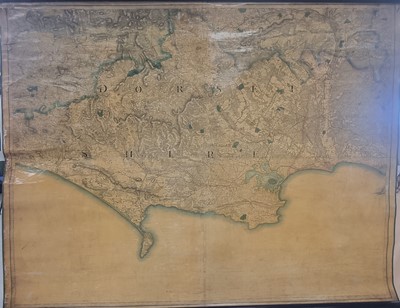 Lot 1075 - Maps of Africa, Dorset, England and Wales