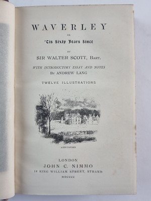 Lot 1063 - SCOTT, Sir Walter, Waverley Novels.