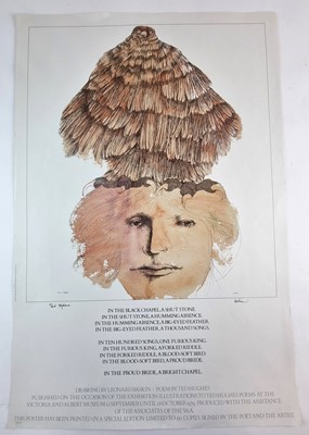 Lot 1060 - Ted Hughes posters