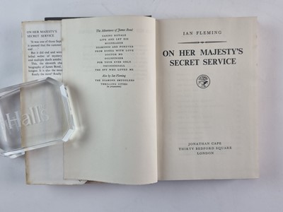 Lot 1097 - FLEMING, Ian, On Her Majesty's Secret Service. 1st edition.