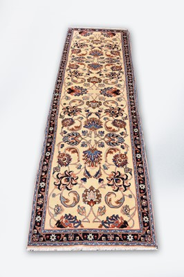 Lot 457 - A Kashan pattern runner