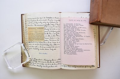 Lot 1125 - Diaries of Bertram Reveley Mitford, 8 vols