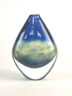 Lot 176 - Kraka glass vase designed by Sven Palmqvist for Orrefors, designed in 1955