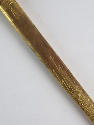 Lot WW2 German Kriegsmarine Officer's Dagger by E. & F. Horster, Solingen