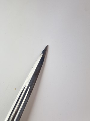 Lot WW2 German Kriegsmarine Officer's Dagger by E. & F. Horster, Solingen