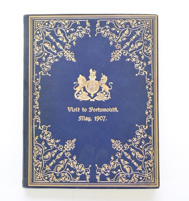 Lot 1062 - VIP PROGRAMME of the visit of the French Fleet to Portsmouth, August 1905