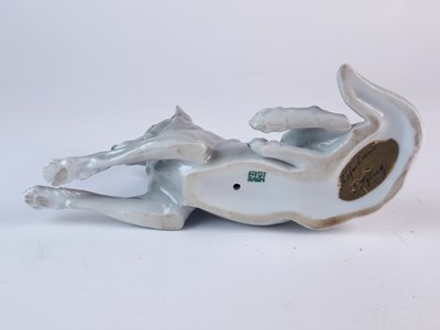 Lot 226 - Gebruder Heubach porcelain model of a German Shepherd