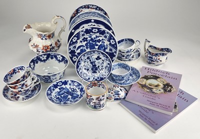 Lot 235 - Hilditch chinoiserie and floral porcelain, early 19th century