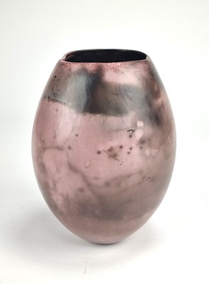 Lot 211 - Gabriele Koch (b.1948), smoke-fired and burnished studio vase