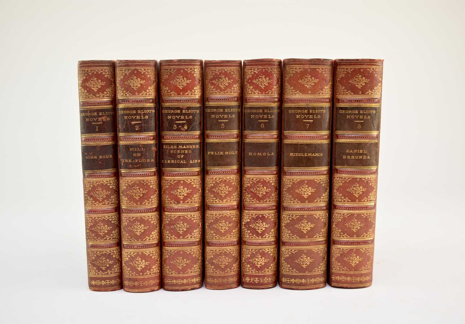 Lot 1104 ELIOT George The Novels of George Eliot Lot 1104 ELIOT George The Novels of George Eliot