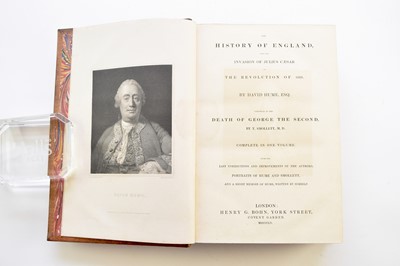 Lot 1103 - SMOLLETT & HUME, The History of England, 2 vols, small 4to 1855.