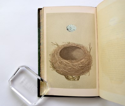 Lot 1101 - MORRIS, Rev FO, A Natural History of the Nests and Eggs of British Birds.  3 vols, 1st edition.  1853-56.