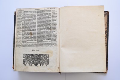 Lot 1154 - HOLY BIBLE, 4to, Robert Barker 1615