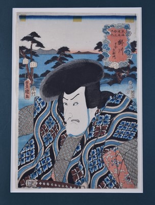 Lot 111 - Utagawa Kunisada II and others, a collection of Japanese woodblock prints