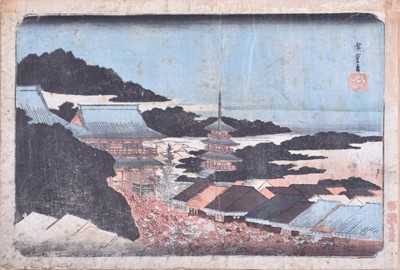 Lot 111 - Utagawa Kunisada II and others, a collection of Japanese woodblock prints