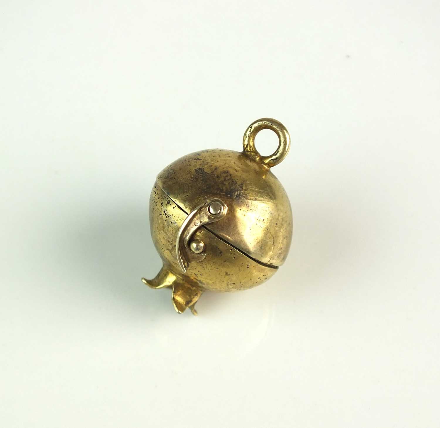 Lot 78 - An Elizabeth I silver gilt musk ball pomander