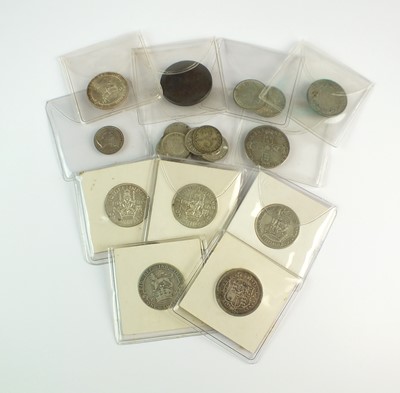 Lot 122 - A collection of silver coinage