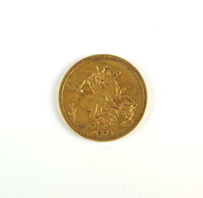 Lot 176 - A Victoria young head sovereign