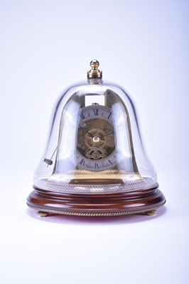 Lot 421 - A Mappin & Webb Maritime mantel clock of bell form