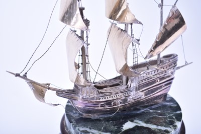 Lot 422 - "The Boehm Mayflower Clock", an annular timepiece