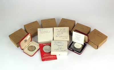Lot 125 - A collection of Commonwealth coinage