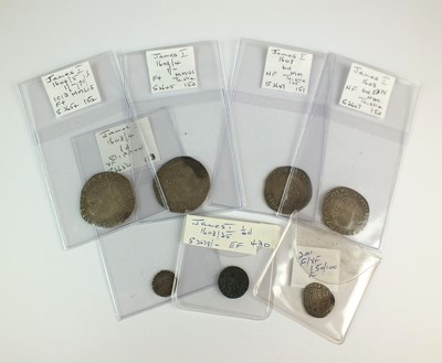 Lot 227 - A collection of James I coinage