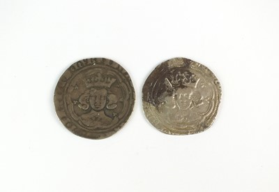 Lot 125 - An Edward III silver groat and an Edward IV silver groat