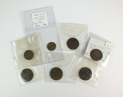 Lot 229 - A collection of 17th copper tradesmans tokens