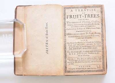 Lot 1024 - AUSTEN, RALPH, A Treatise of Fruit-Trees, 1665.