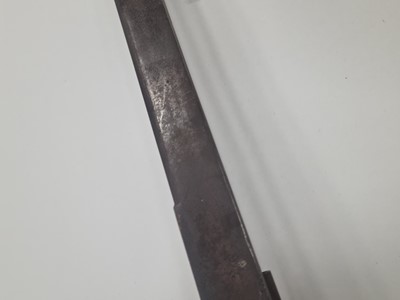 Lot Indo-Persian flintlock combination tulwar-type sword