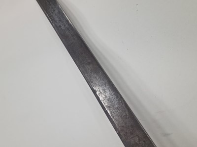 Lot Indo-Persian flintlock combination tulwar-type sword