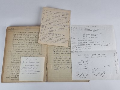 Lot 'Dambusters' Interest - RAF Signal Office Diary for Woodhall Spa (19th May 1944 - 11th January 1945)