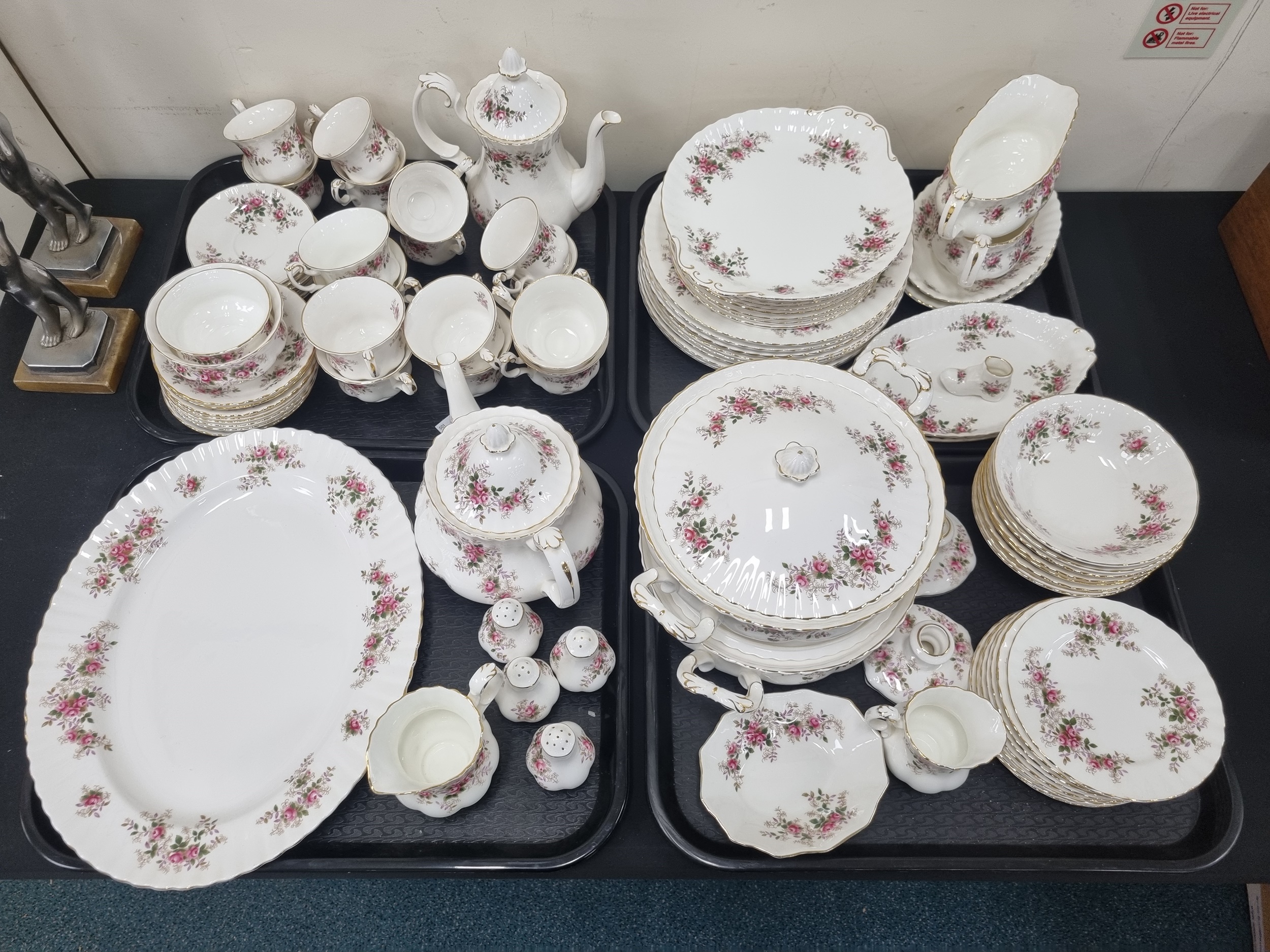 Royal albert lavender shop rose tea set