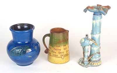 Lot 232 - A group of Charles Hubbert Branam Barum pottery (British 1855-1937)