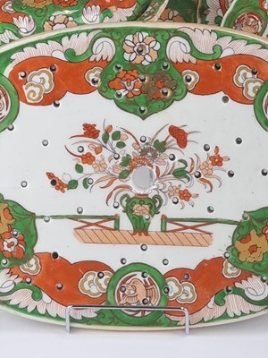 Lot 185 - A large English dinner service, probably Mason's Ironstone