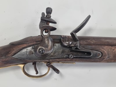 Lot Brown Bess 'India' pattern (type two) flintlock musket