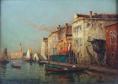 Lot 257 - Noel Georges Bouvard (French 1912 - 1975) Venice