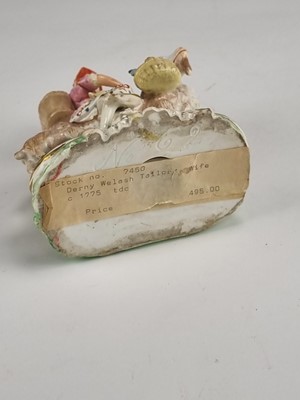 Lot 229 - A Derby model of the Welch Tailor’s Wife