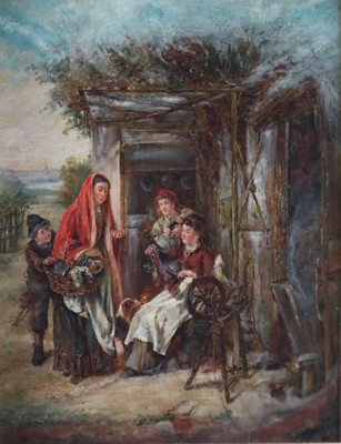 Lot 240 - English School (c. 1870) The Trinket Seller