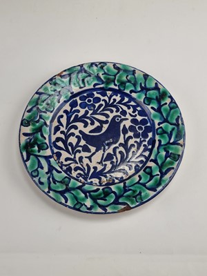 Lot 282 - Spanish pottery including a Domingo Punter studio plate