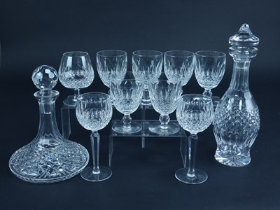 Lot 211 - Waterford Crystal Colleen decanters and drinking glasses