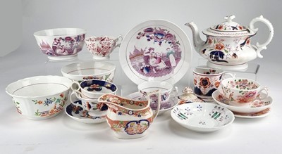 Lot 242 - A collection of Hilditch porcelain, early 19th century